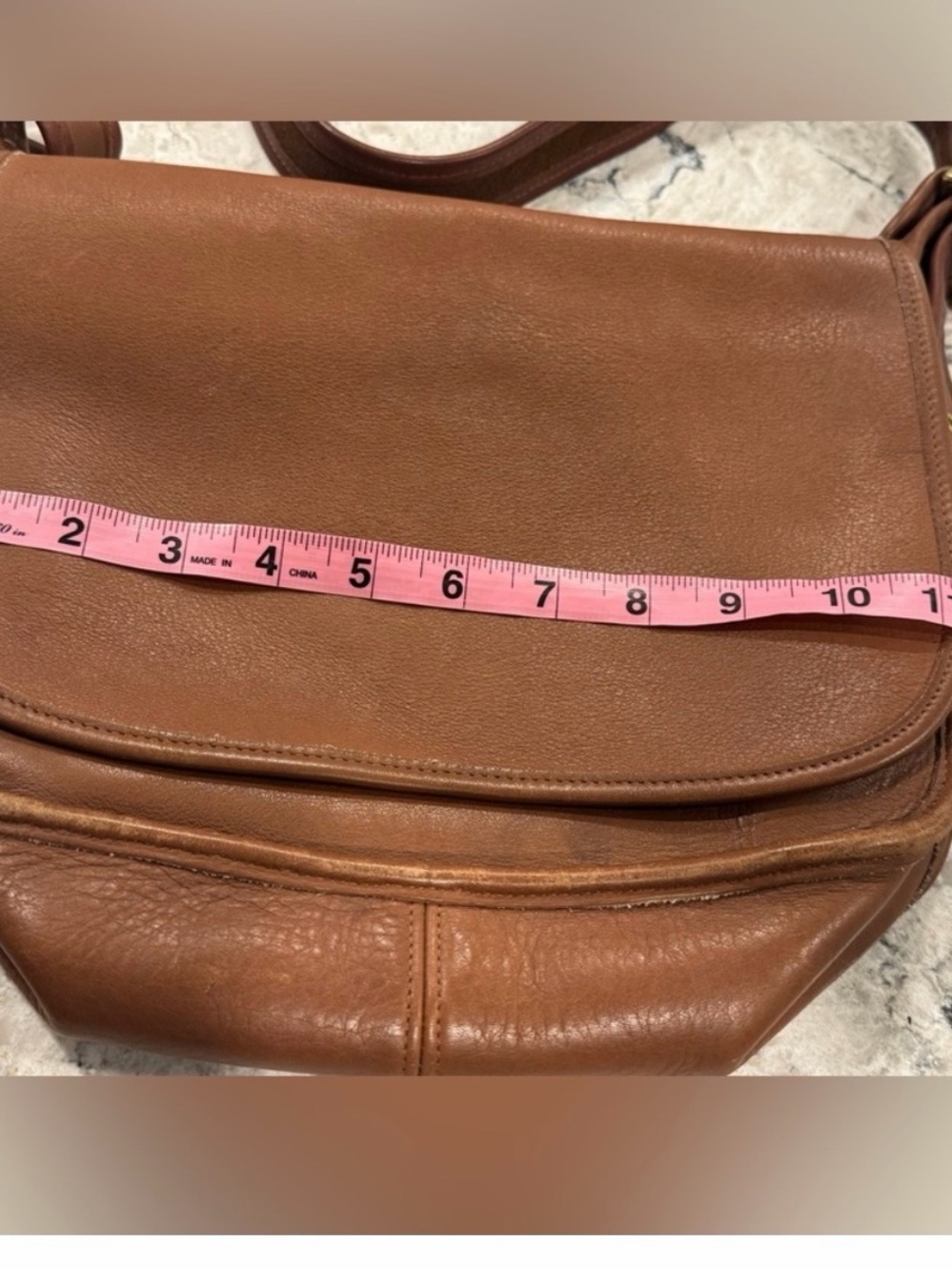 Coach Brown Leather Satchel Crossbody